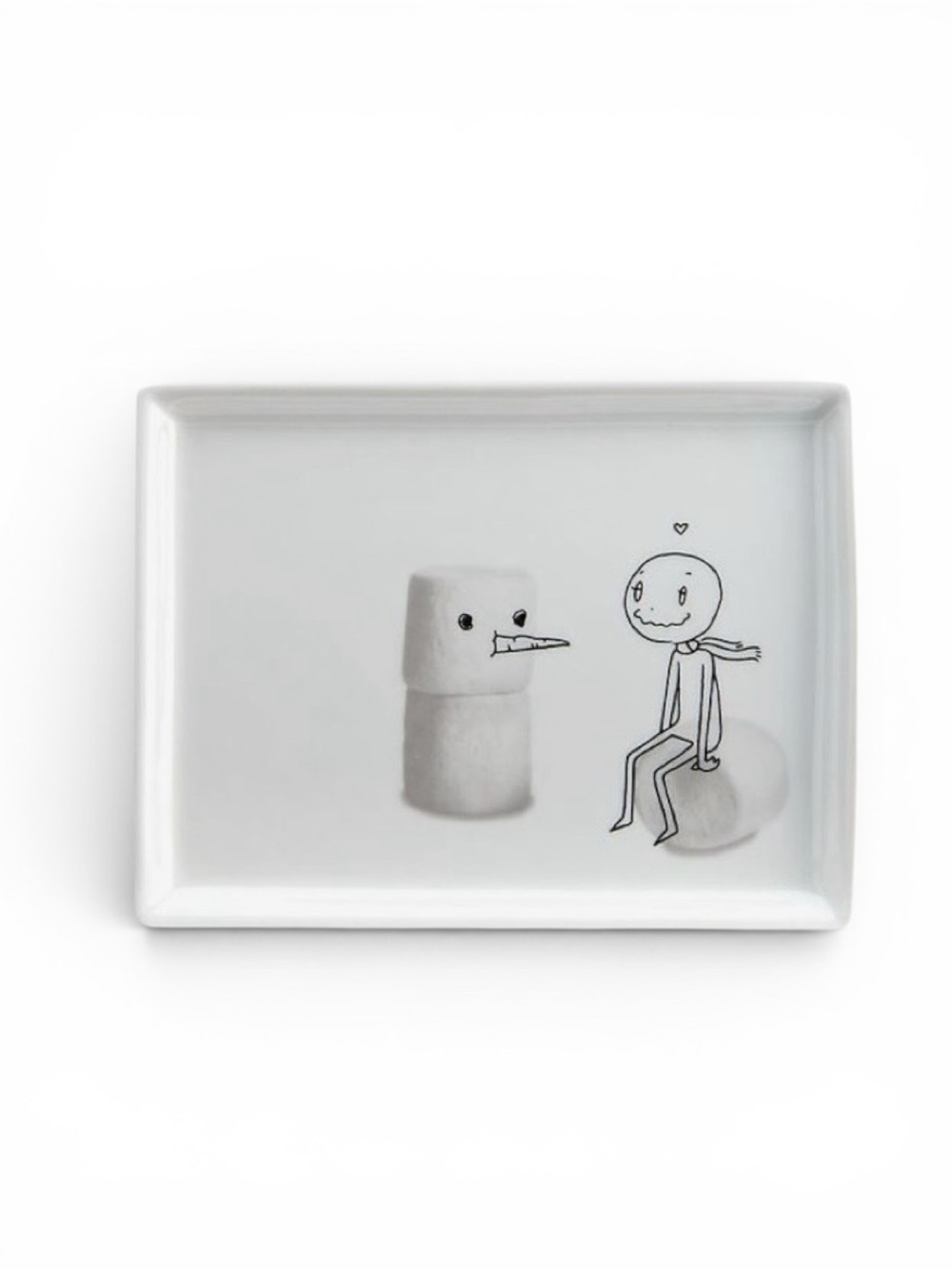 CB2 “Oliver” Modern Appetizer Plates - Picture 4 of 12